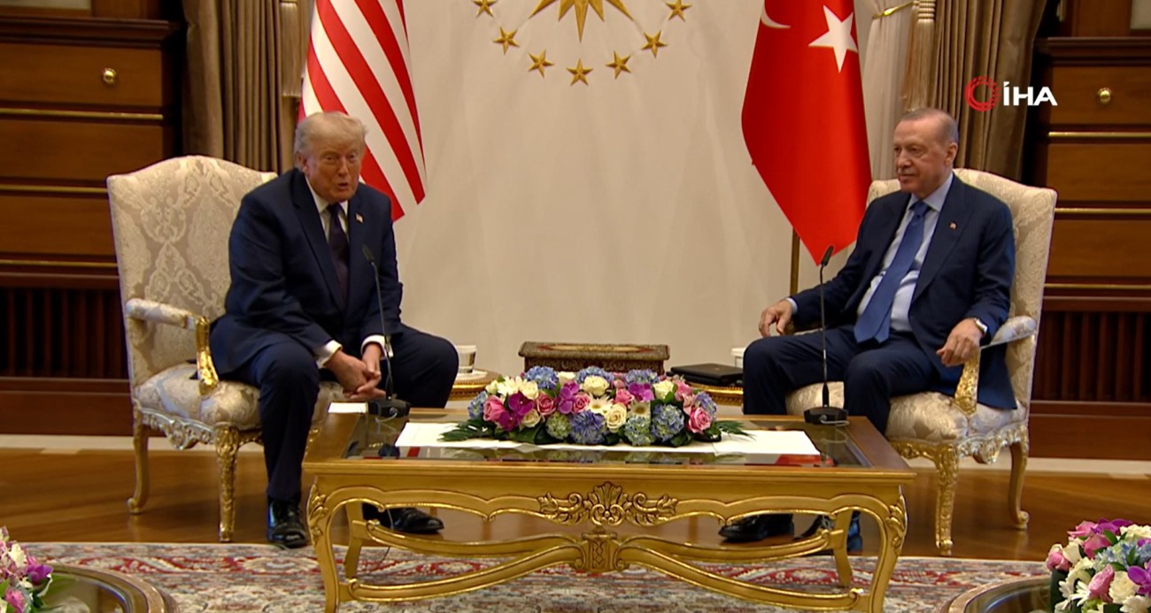 ABD Başkanı Trump: "Erdoğan ile harika ilişkilerimiz var''