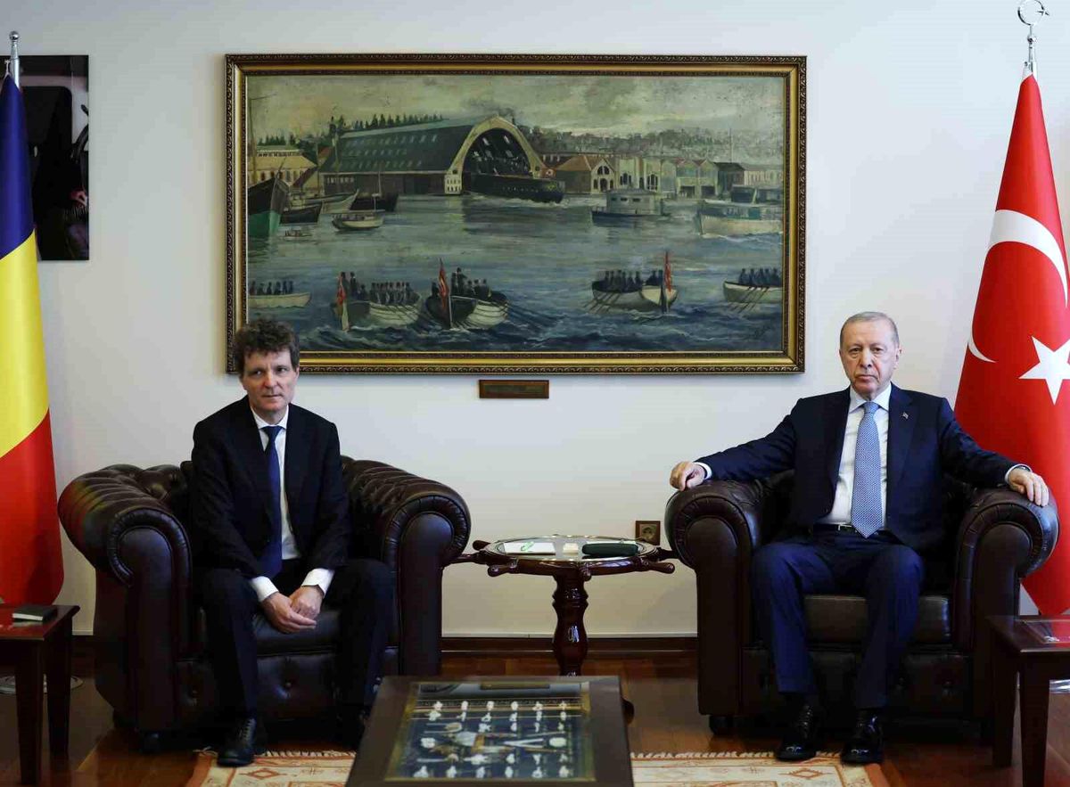 Cumhurbaşkanı Erdoğan ve Romanya Cumhurbaşkanı Dan İstanbul'da Görüştü