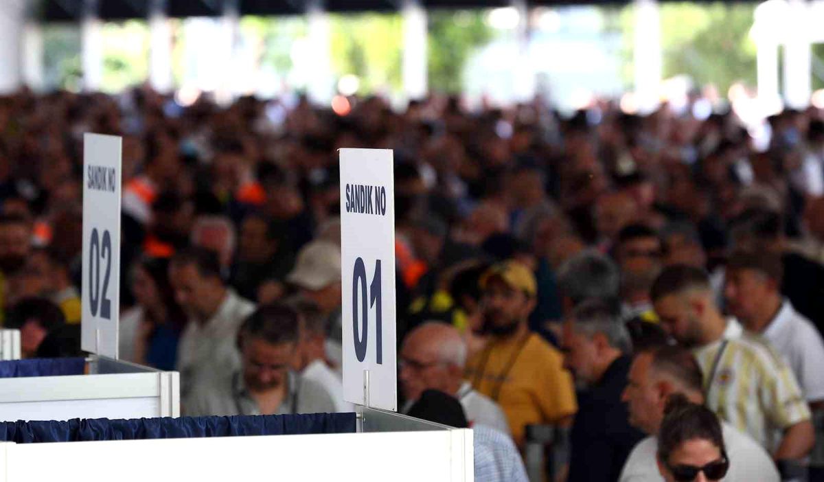 Fenerbahçe'de oy sayma işlemi başladı