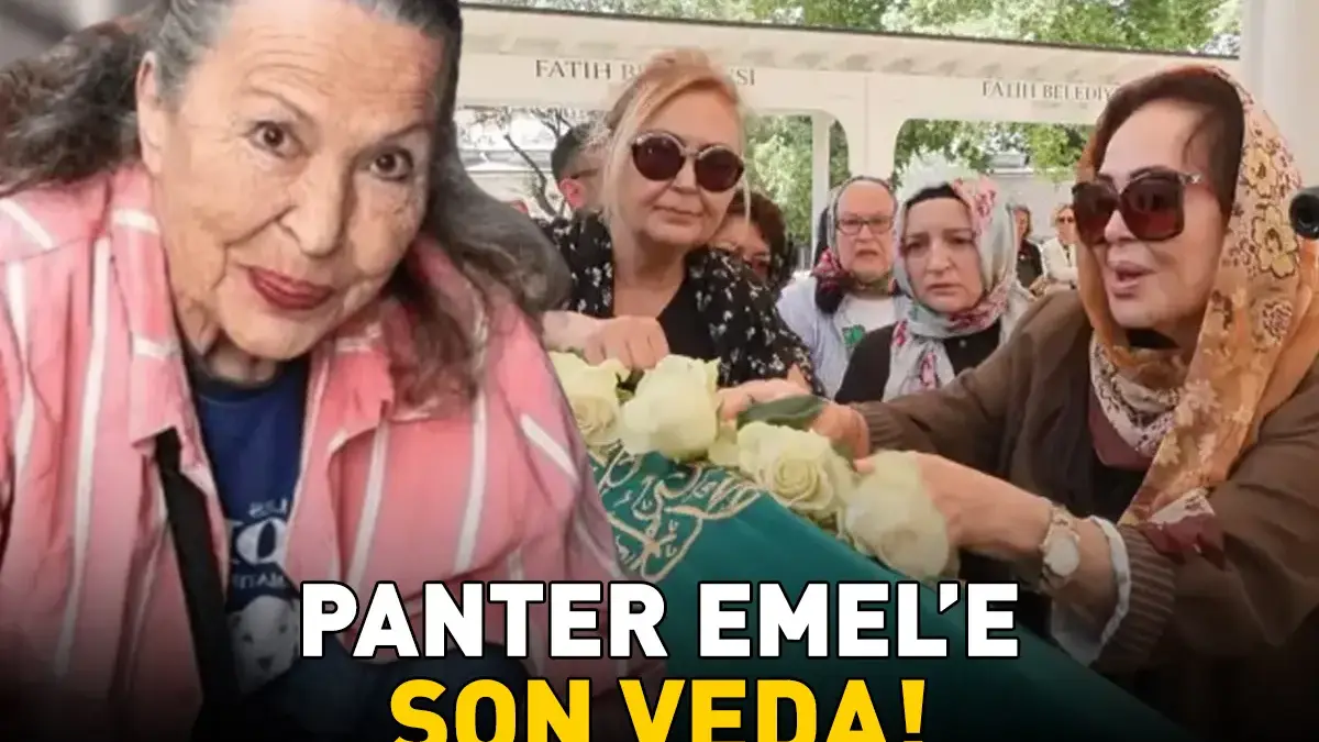 'Panter Emel' lakaplı Emel Yıldız son yolculuğuna uğurlandı! Türkan Şoray'dan büyük vefa!