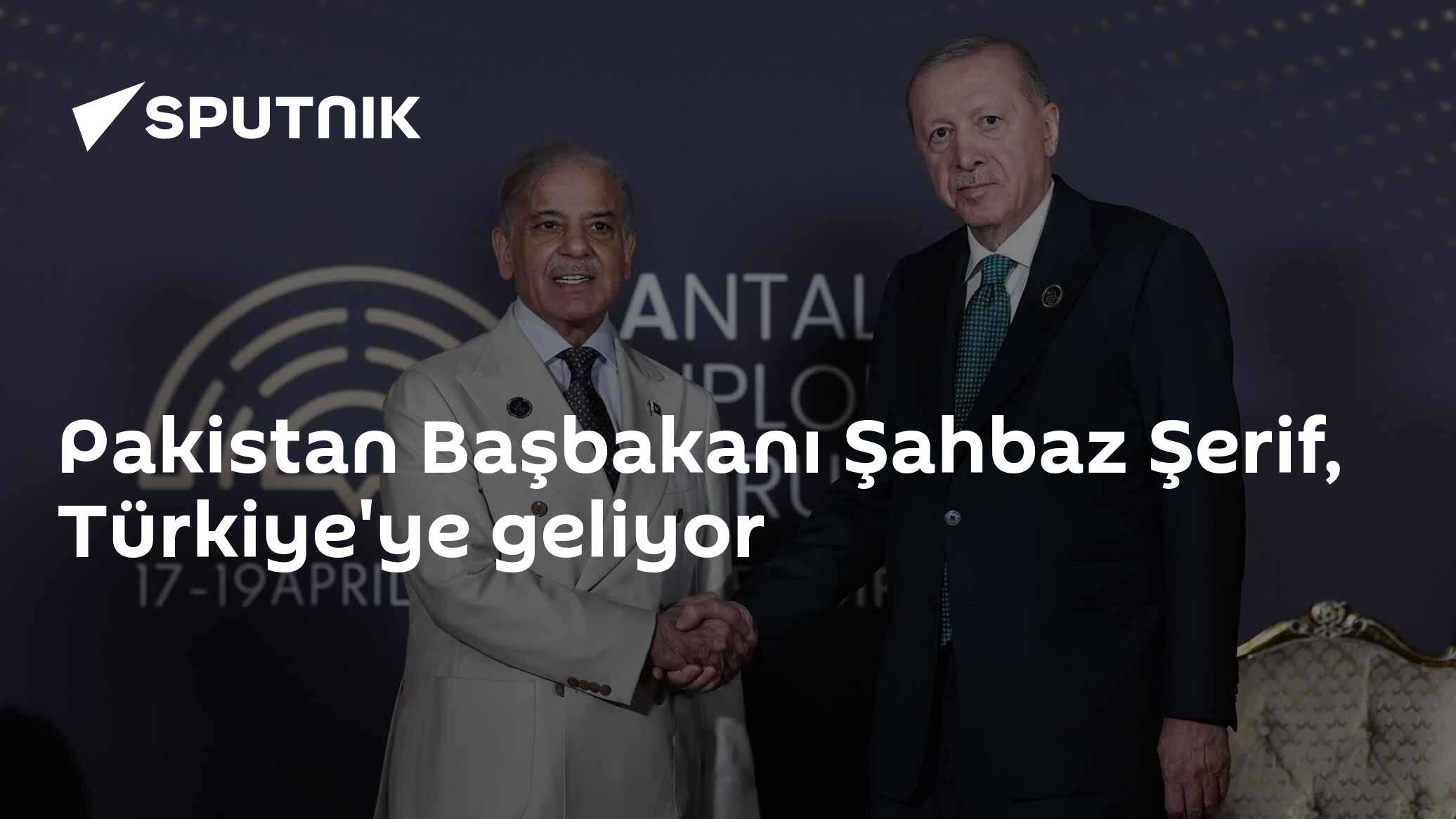 Pakistan Başbakanı Şahbaz Şerif, Türkiye'ye geliyor