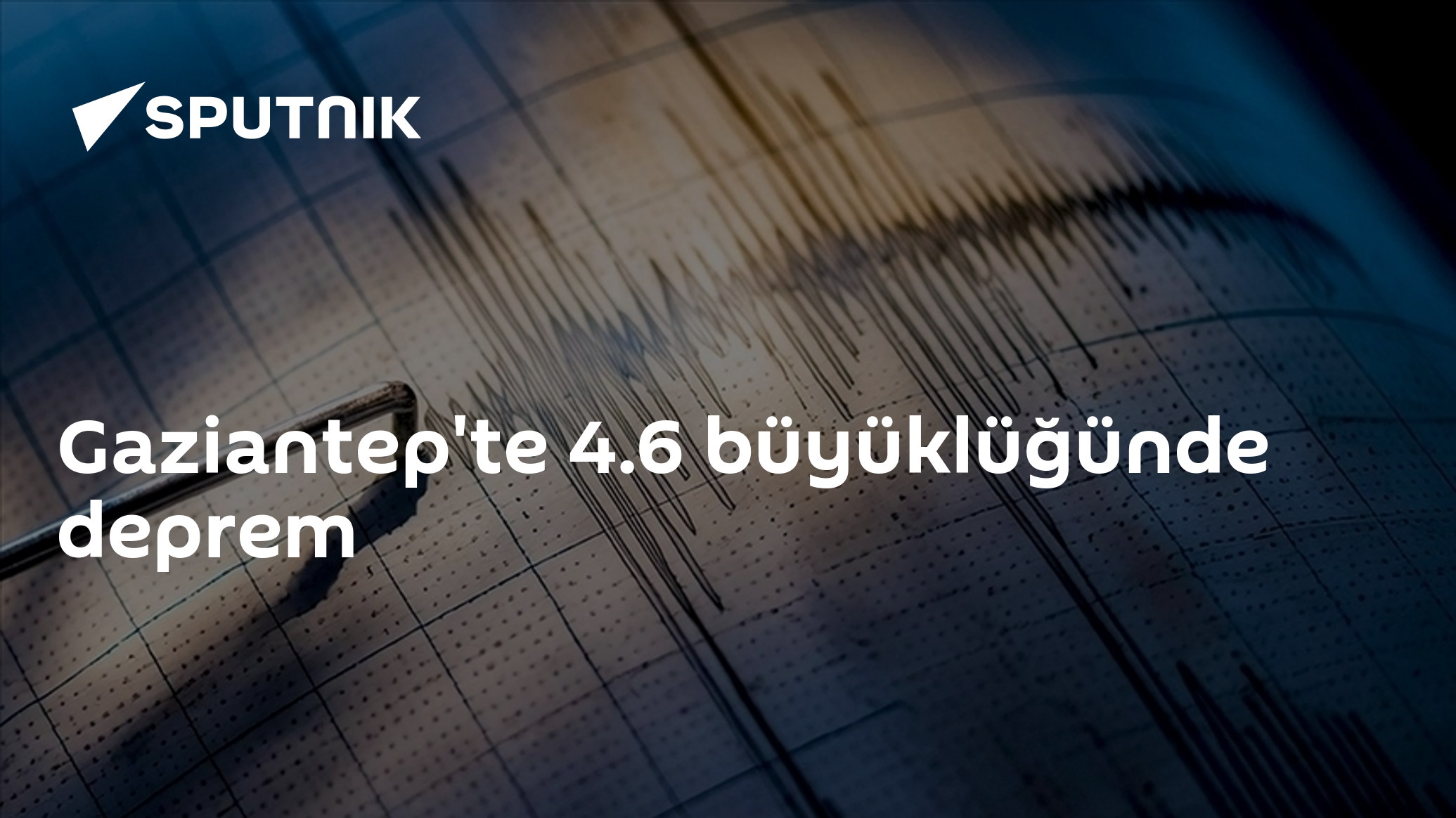 Gaziantep'te 4.6 büyüklüğünde deprem