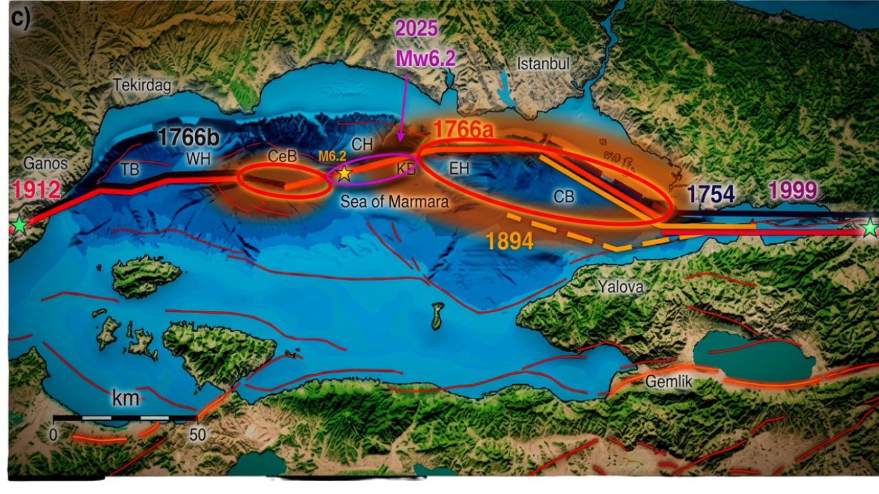 Marmara Denizi için kritik uyarı: 7.4’e kadar deprem senaryosu
