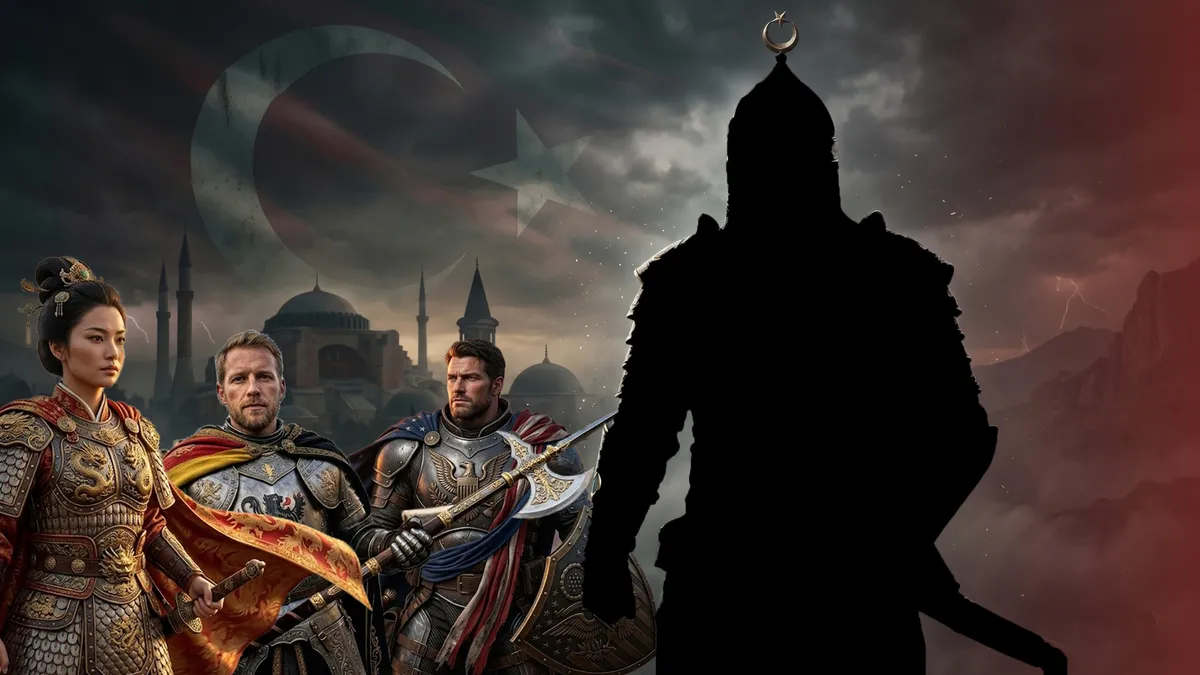 Dünya ülkeleri birer savaşçı olsaydı nasıl görünürdü? Yapay zeka çizdi: İşte Türkiye’nin hayranlık veren zırhı…