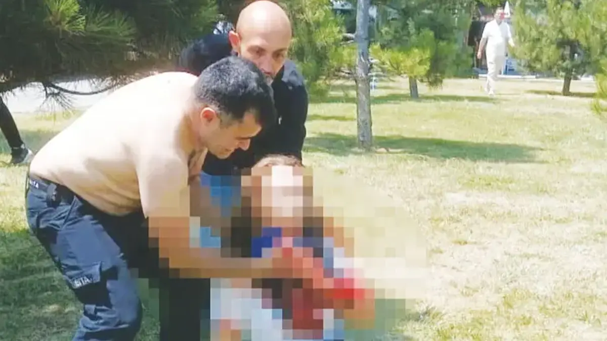Parkta koca dehşeti
