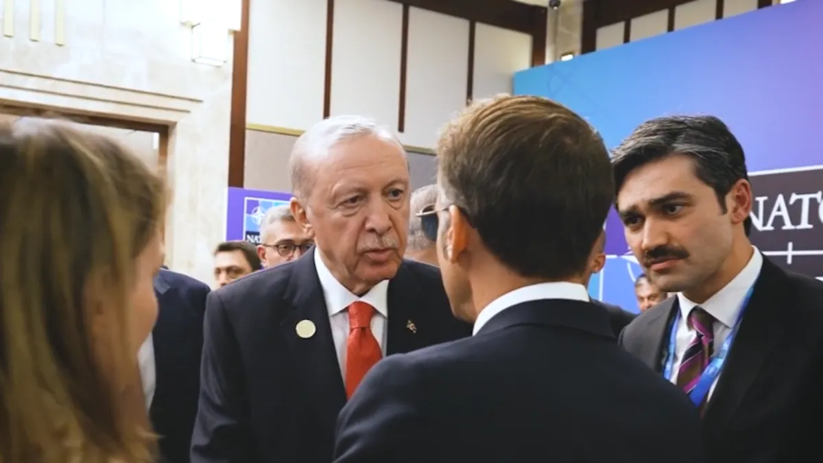 Macron'dan Başkan Erdoğan paylaşımı: Fransa'ya selamını ilettim