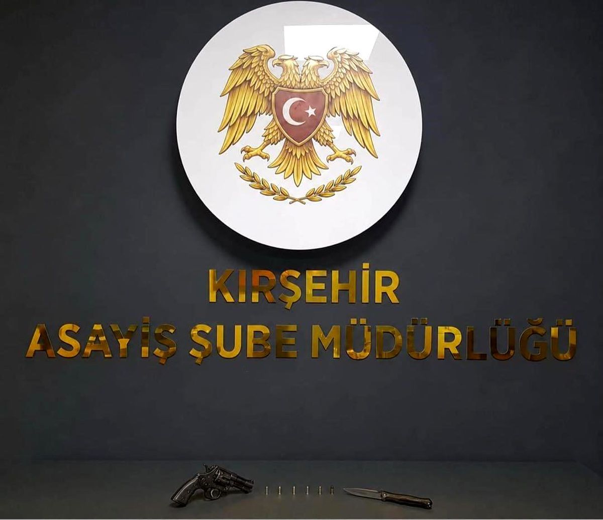 Kırşehir'de denetimlerde silah ve kesici alet ele geçirildi