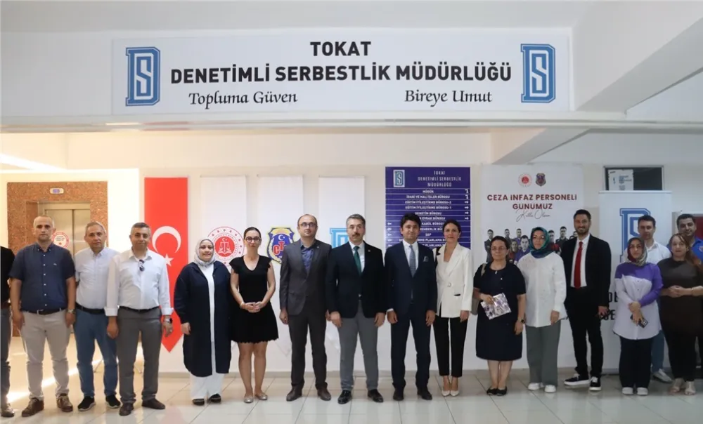 Projesi Kapsamında Tokat Denetimli Serbestlik Müdürlüğüne Ziyaret