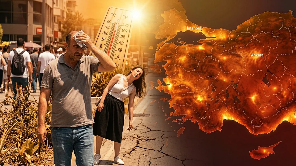 Sıcak hava dalgası uyarısı: Bazı illerde sıcaklık 45 dereceyi bulacak, rüzgarlar serinletmiyor | Gündem Haberleri