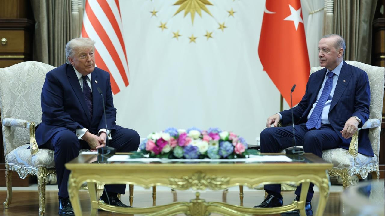 Ankara'da Beyaz Saray usulü basın toplantısı: Erdoğan ve Trump soruları yanıtladı
