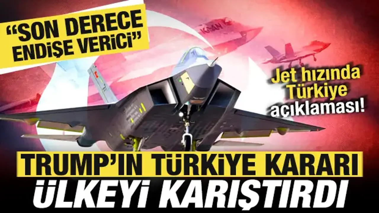 Trump'ın Türkiye kararı ülkeyi karıştırdı! Jet hızında açıklama: Son derece endişe verici