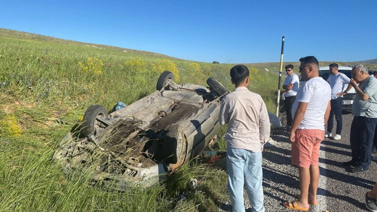 Takla atan otomobilde 1 kişi hayatını kaybetti