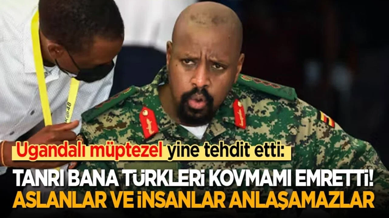 Ugandalı Müptezel yine konuştu: Tanrı bana Türkleri kovmamı emretti! Aslanlar ve insanlar anlaşamazlar