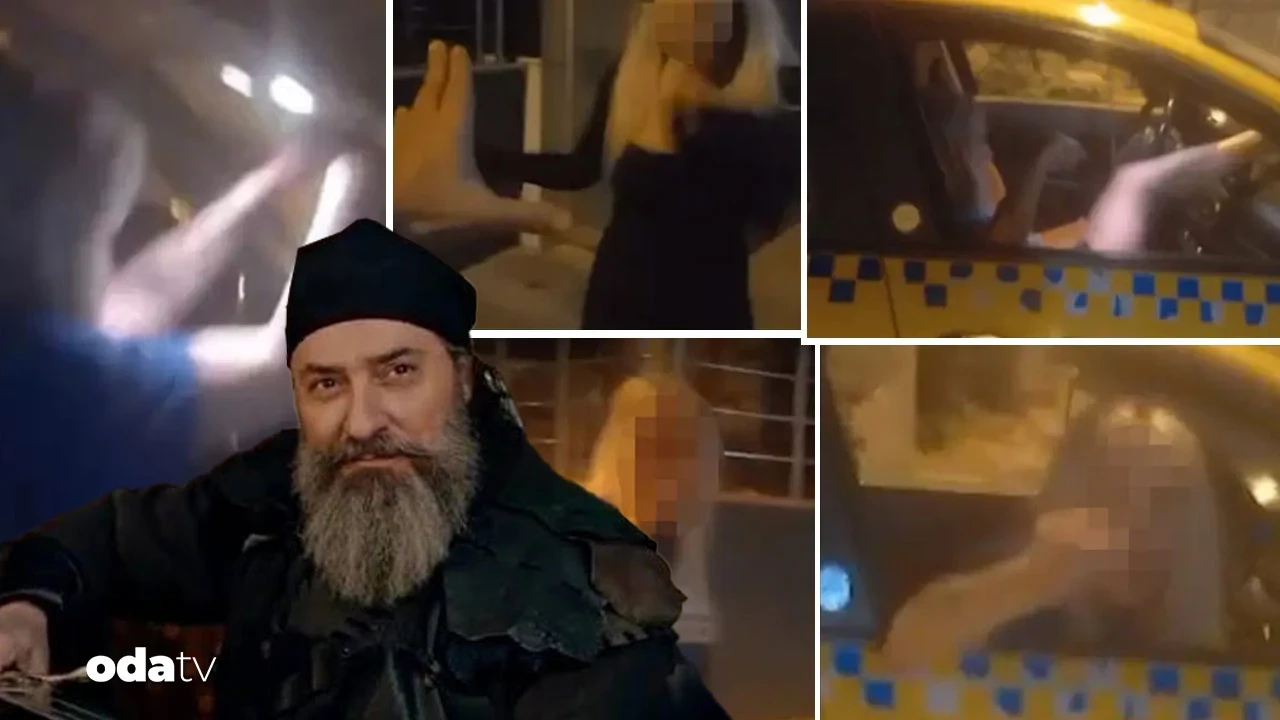 Taksicilik yapan oyuncuya saldırı