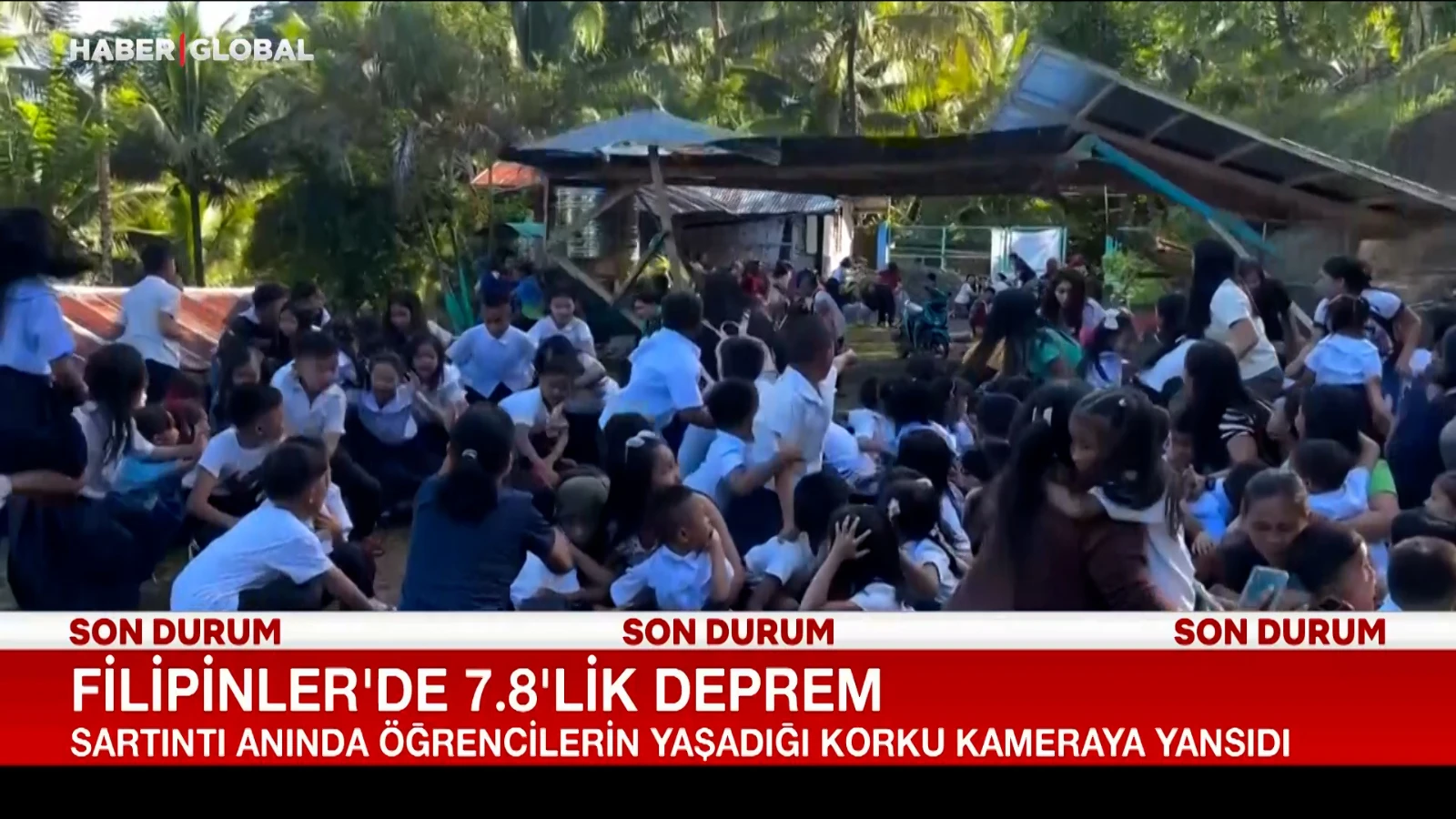 Filipinler’de 7.8’lik deprem: Sığındıkları çatı öğrencilerin üzerine çöktü