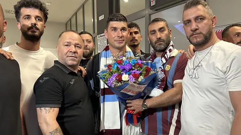 Trabzonspor'un yeni transferi Malinovskyi kente geldi