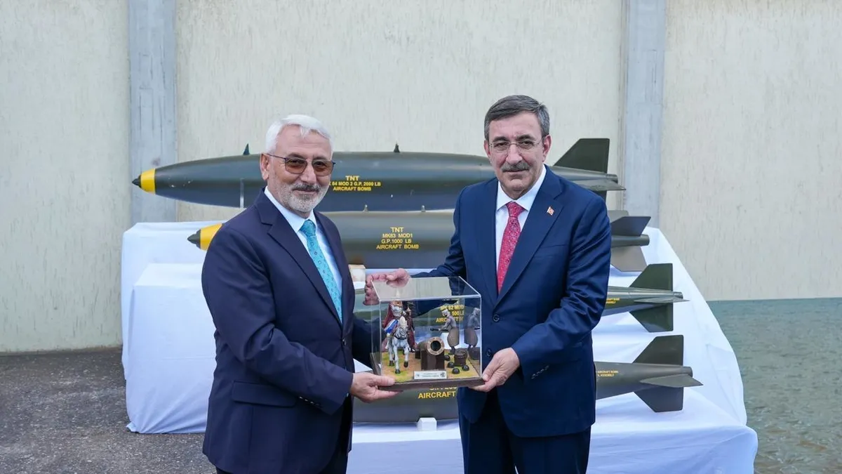 Cevdet Yılmaz MKE’nin yeni yeni üretim tesisini ziyaret etti