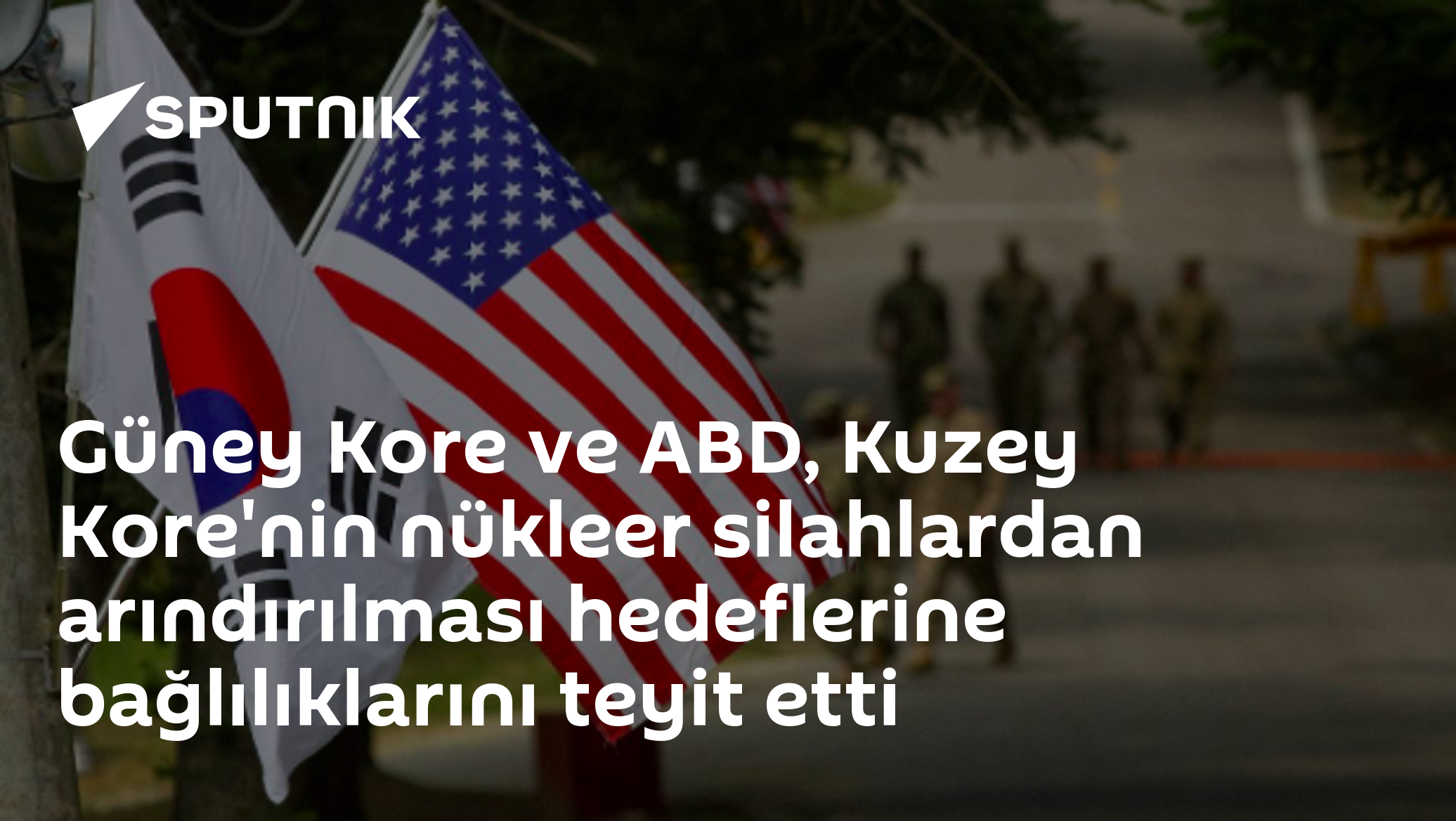 Güney Kore ve ABD, Kuzey Kore'nin nükleer silahlardan arındırılması hedeflerine bağlılıklarını teyit etti