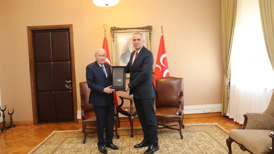 Özel Harekat Başkanı Hayal'den Bahçeli'ye ziyaret