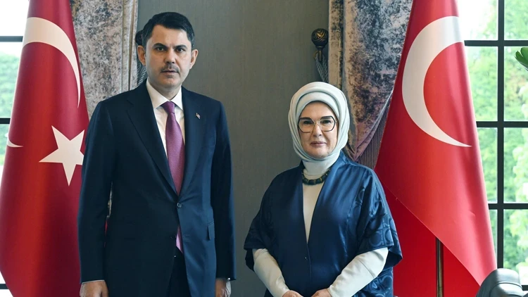 Bakan Kurum, Emine Erdoğan ile çevre projeleri ve COP31 hazırlıklarını görüştü
