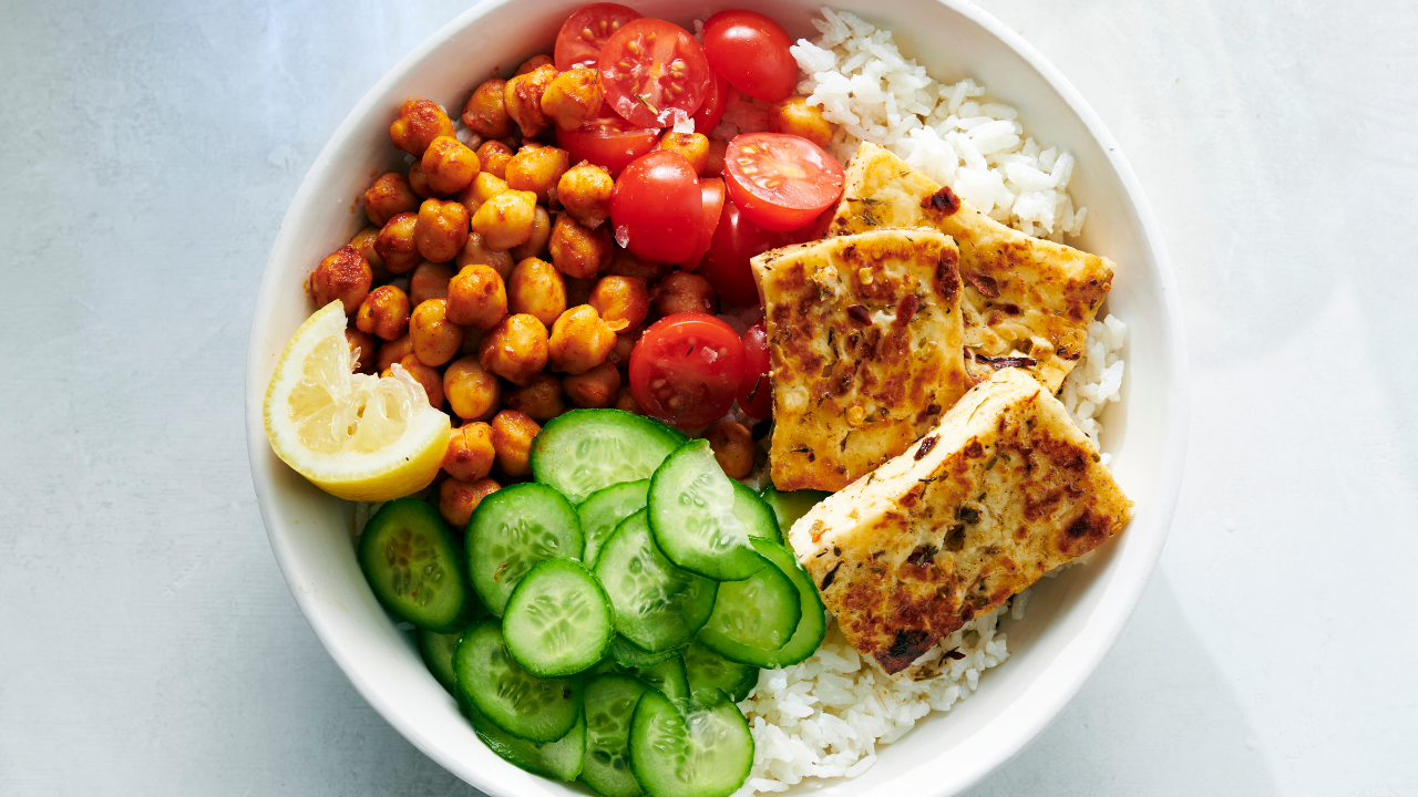 Hellimli souvlaki kasesi