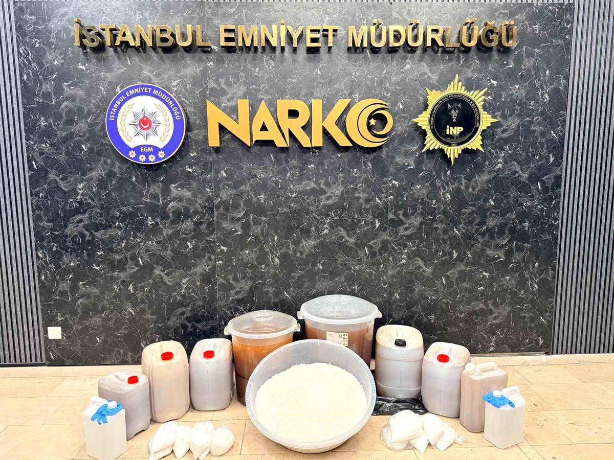 Şişli'de uyuşturucu operasyonu: 239 kilo uyuşturucu ele geçirildi
