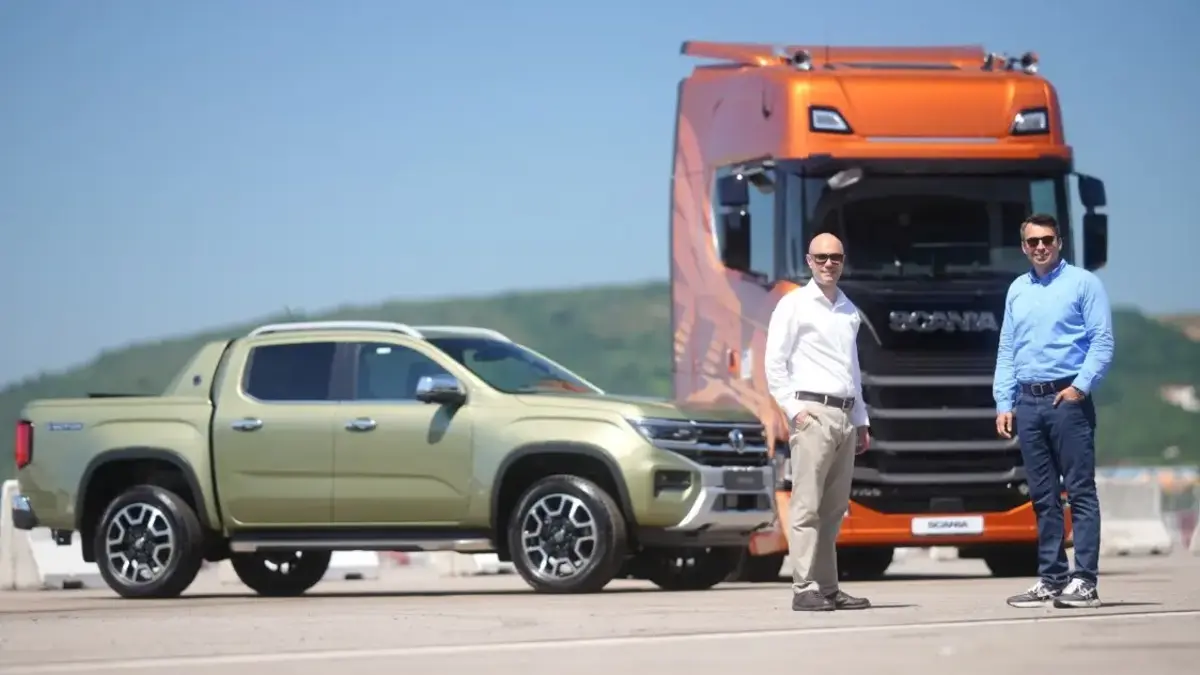 Scania ve VW ticariler test sürüşüne çıktı
