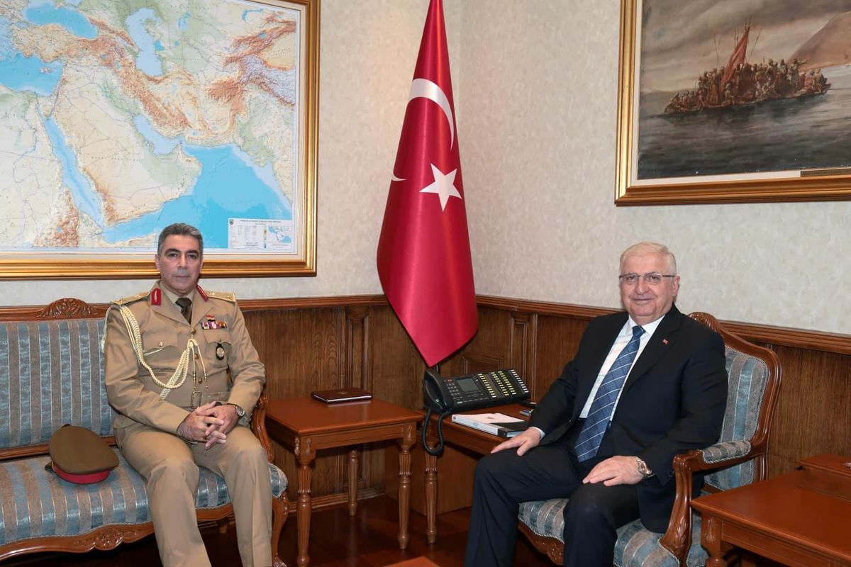 Bakan Güler, Irak'ın Ankara Askerî Ataşesi'ni kabul etti