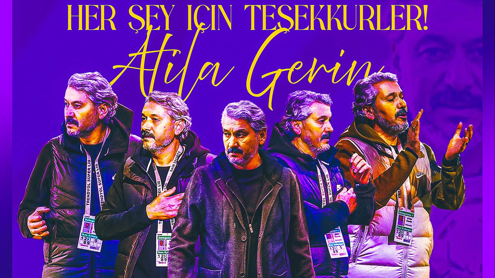 Eyüpspor, mucizevi bir şekilde takımı ligde tutan teknik direktör Atila Gerin ile yollarını ayırdı