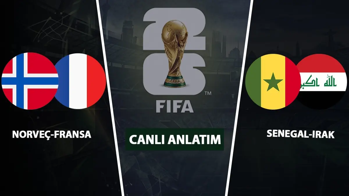 CANLI: Norveç-Fransa | Senegal-Irak