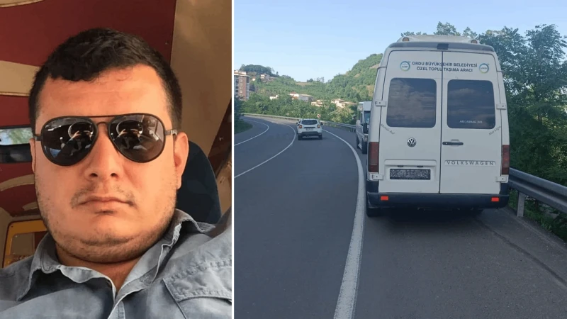 Direksiyon başında kalp krizi geçirdi: Şoför hayatını kaybetti yolcular kurtuldu