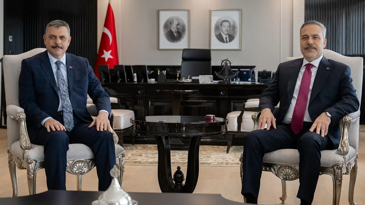 Dışişleri Bakanı Fidan, İçişleri Bakanı Çiftçi ile görüştü