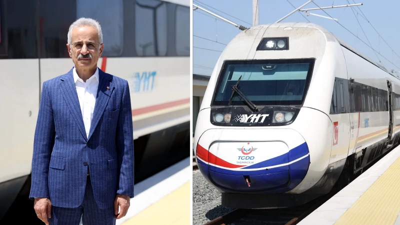 Bakan Uraloğlu: Halkalı-Kapıkule Hızlı Tren Hattı'nı bu yıl bitmeden işletmeye almayı hedefliyoruz