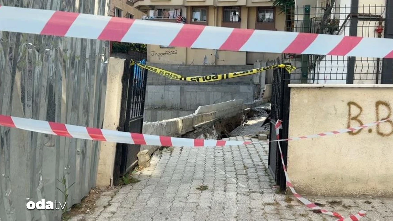 Korku dolu gece: Temel çöktü, 29 kişi tahliye edildi