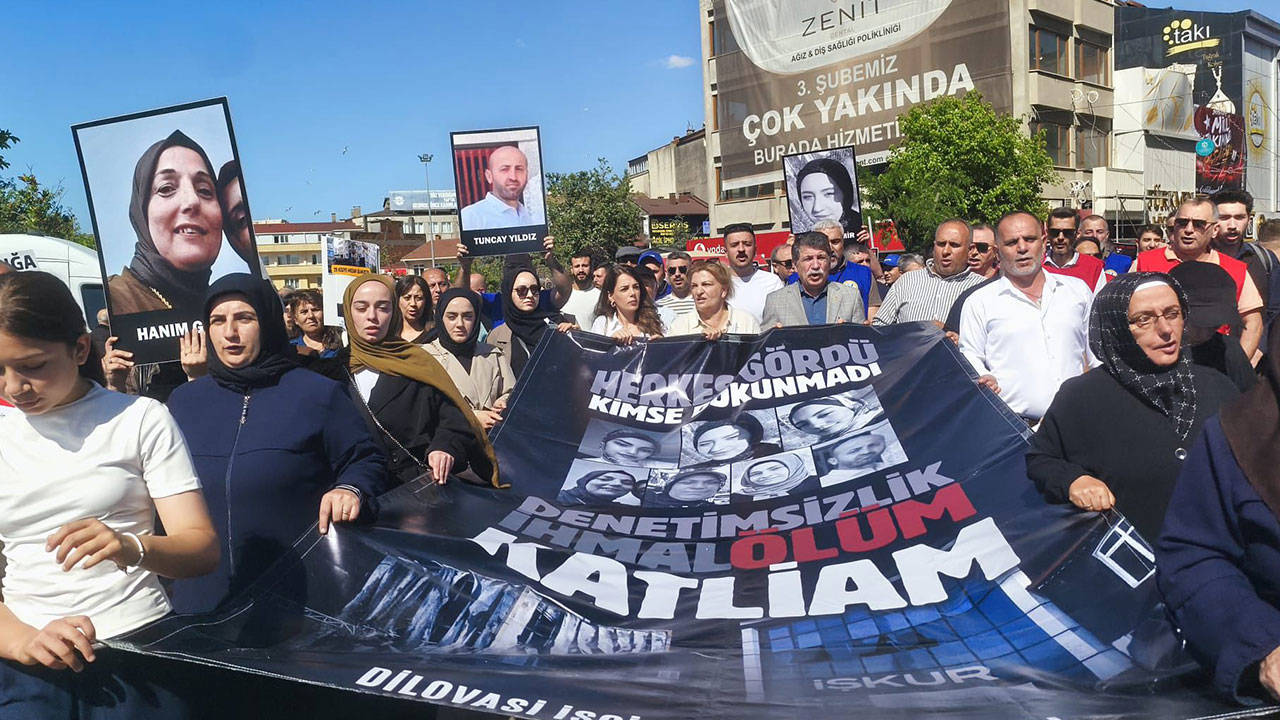 Dilovası’nda adalet nöbeti başladı