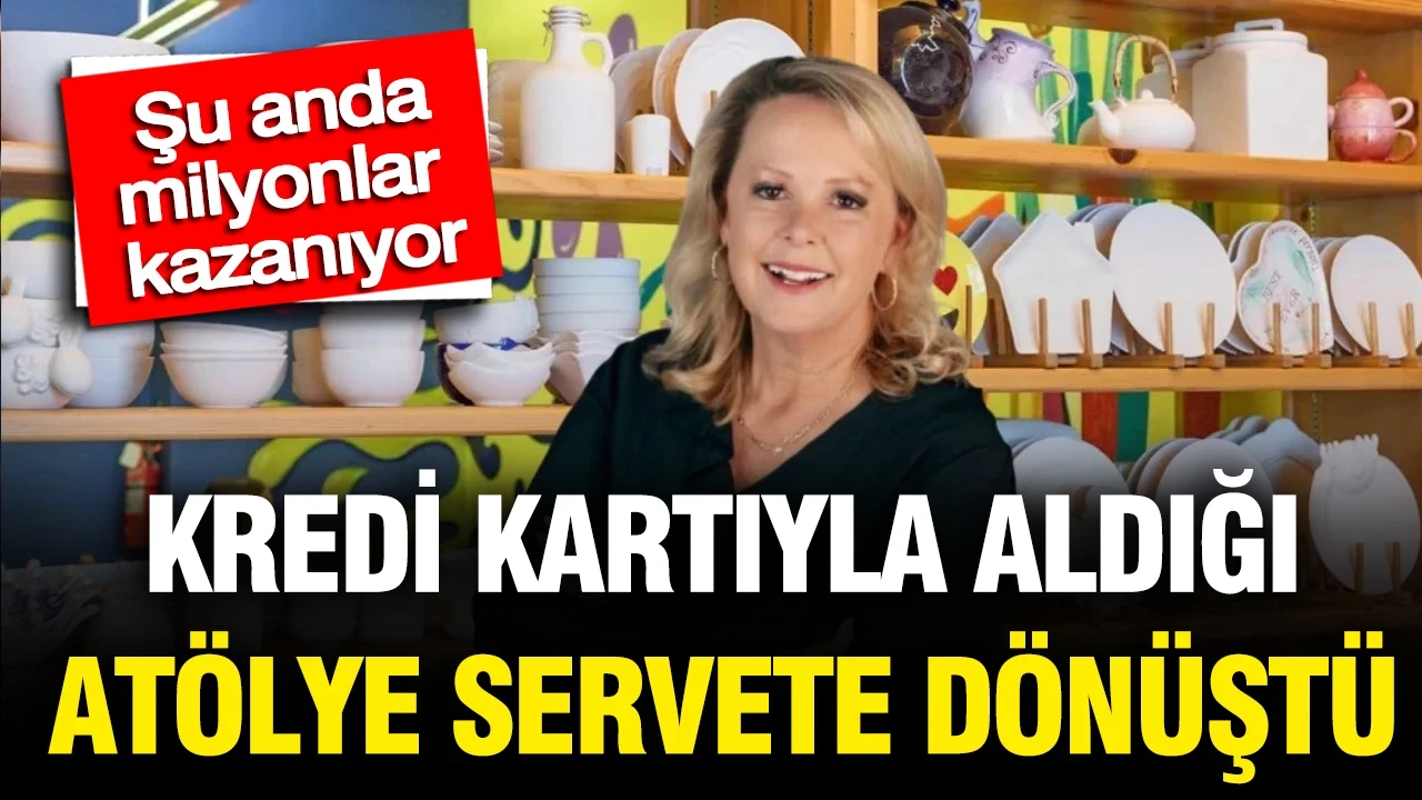 Kredi kartıyla aldığı atölye servete dönüştü: Şu anda milyonlar kazanıyor