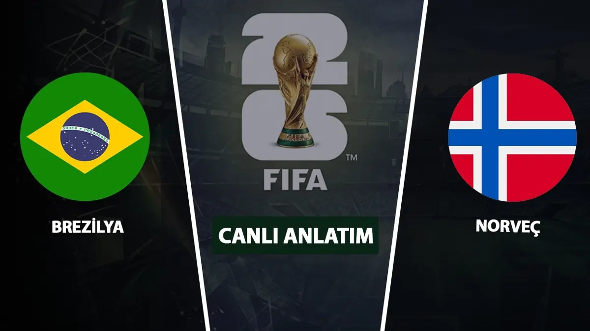 CANLI: Brezilya - Norveç
