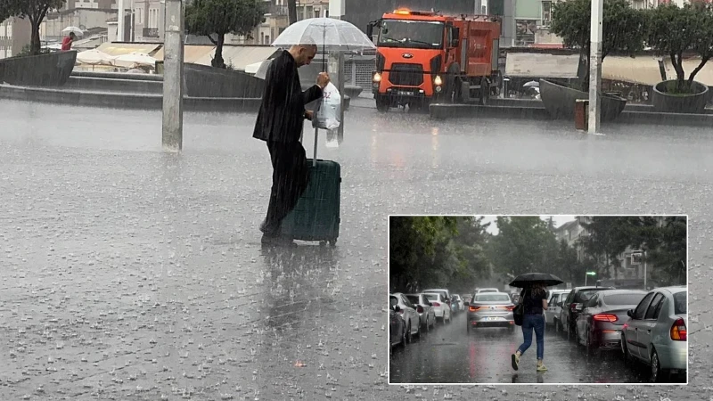 İstanbul’da beklenen sağanak yağış başladı: Ne kadar sürecek?
