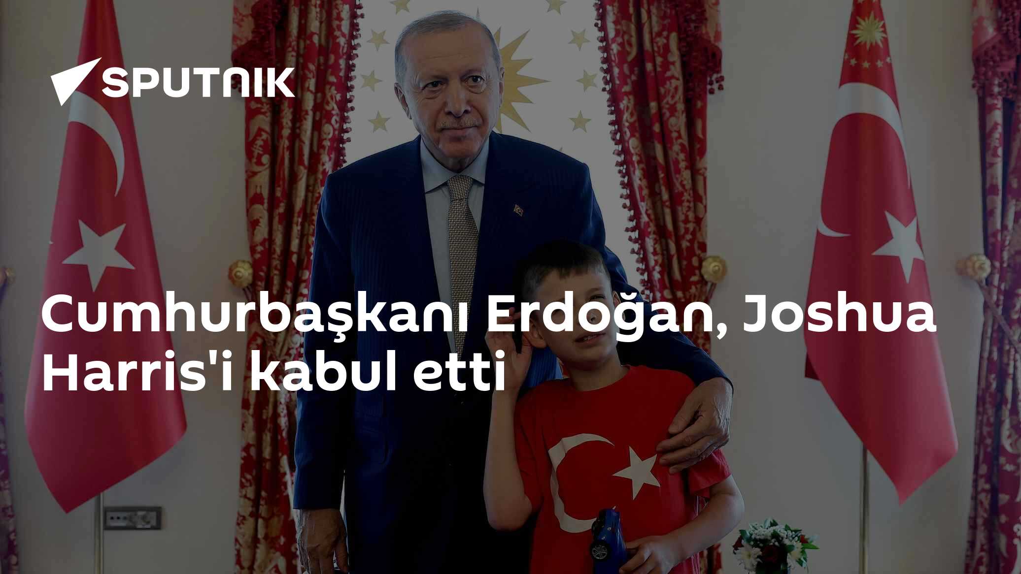 Cumhurbaşkanı Erdoğan, Joshua Harris'i kabul etti