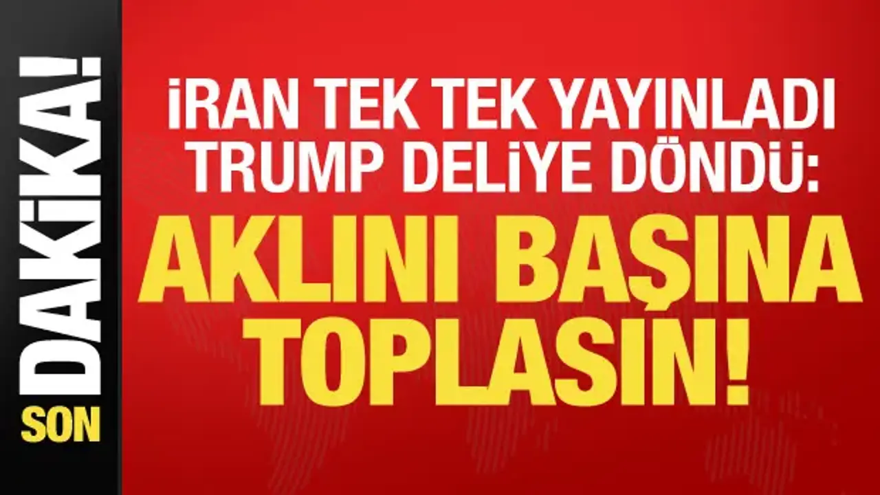 Trump: İran'ın sızdırdığı şartlar yalan