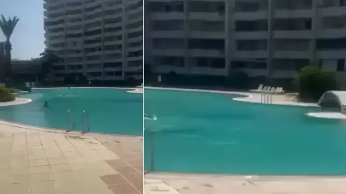 Sitede 'tesettür' tartışması! Havuza alınmayan kadın şikayetçi oldu