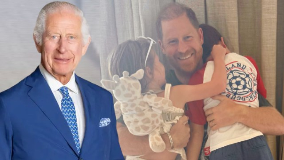 Prens Harry ve Meghan Markle'ın çocukları yıllar sonra Kral Charles ile görüştü