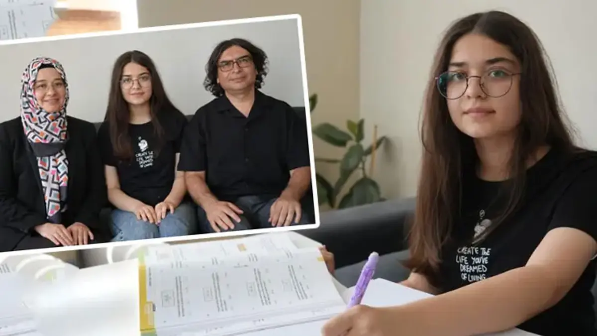 Aynı aileden LGS’de ikinci şampiyon! Başarısının sırrını böyle anlattı