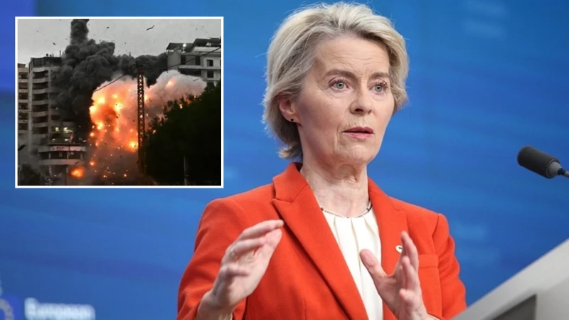 AB Komisyonu Başkanı von der leyen'den Orta Doğu barış mesajı