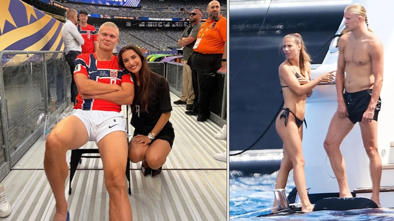 Erling Haaland'ın sevgilisi Isabel Haugseng Johansen'in futbol geçmişi şaşırttı