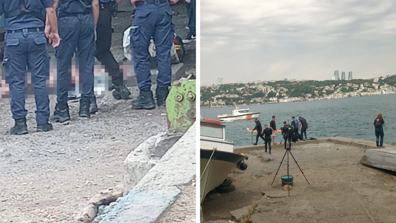 Midye toplamak için daldılar, denizde ceset buldular