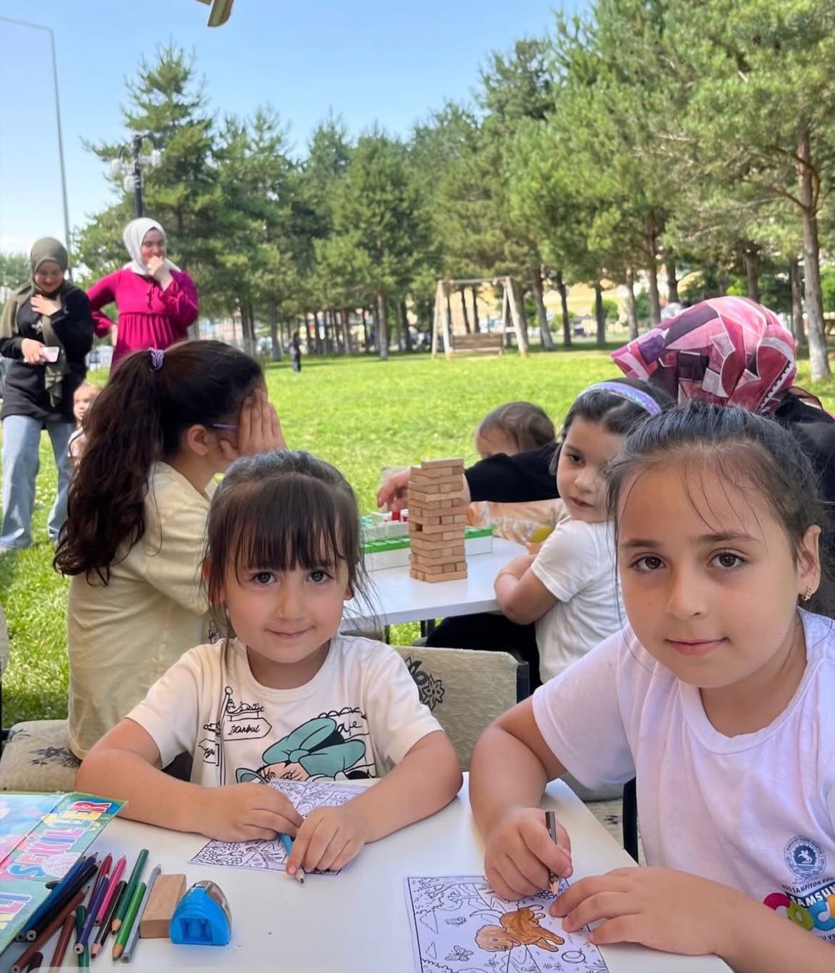 Gezici Kütüphane Yenişehir Parkı’nda çocuklarla buluştu