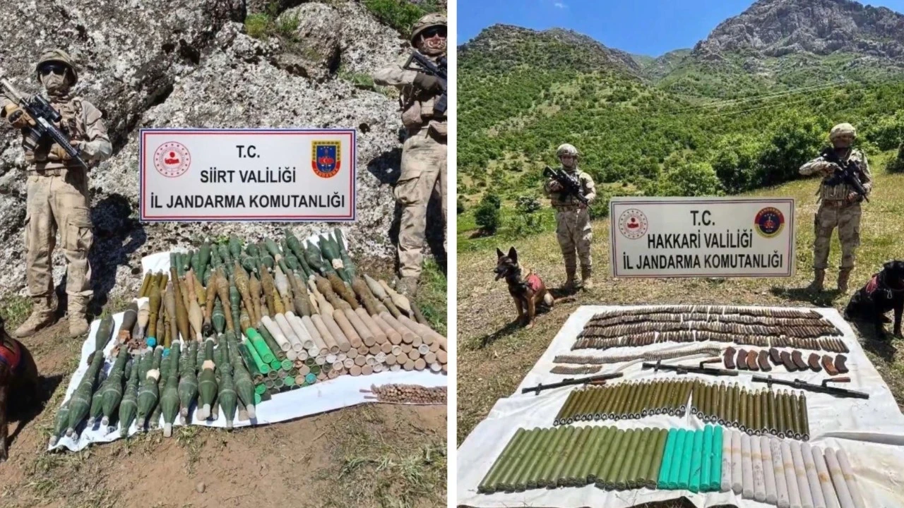 Bakanlık açıkladı: 8 ilde 34 mağara, sığınak ve barınma alanı imha edildi