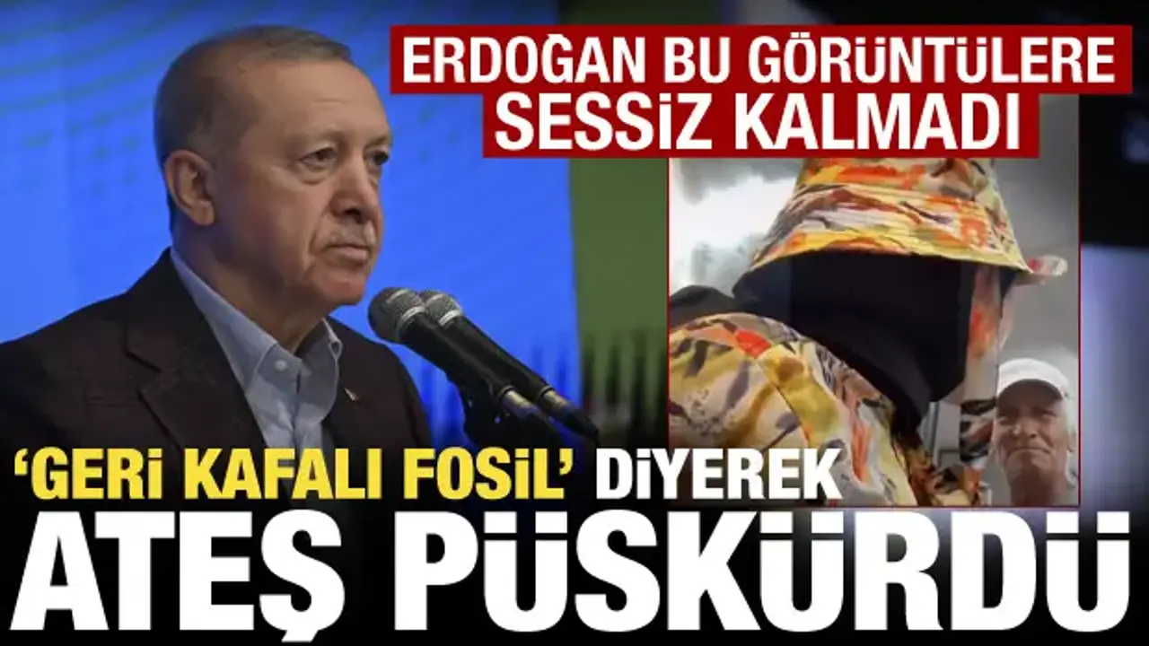Başörtüsü hazımsızlığına Cumhurbaşkanı Erdoğan'da sert tepki: Bazı fosiller kin kusuyor