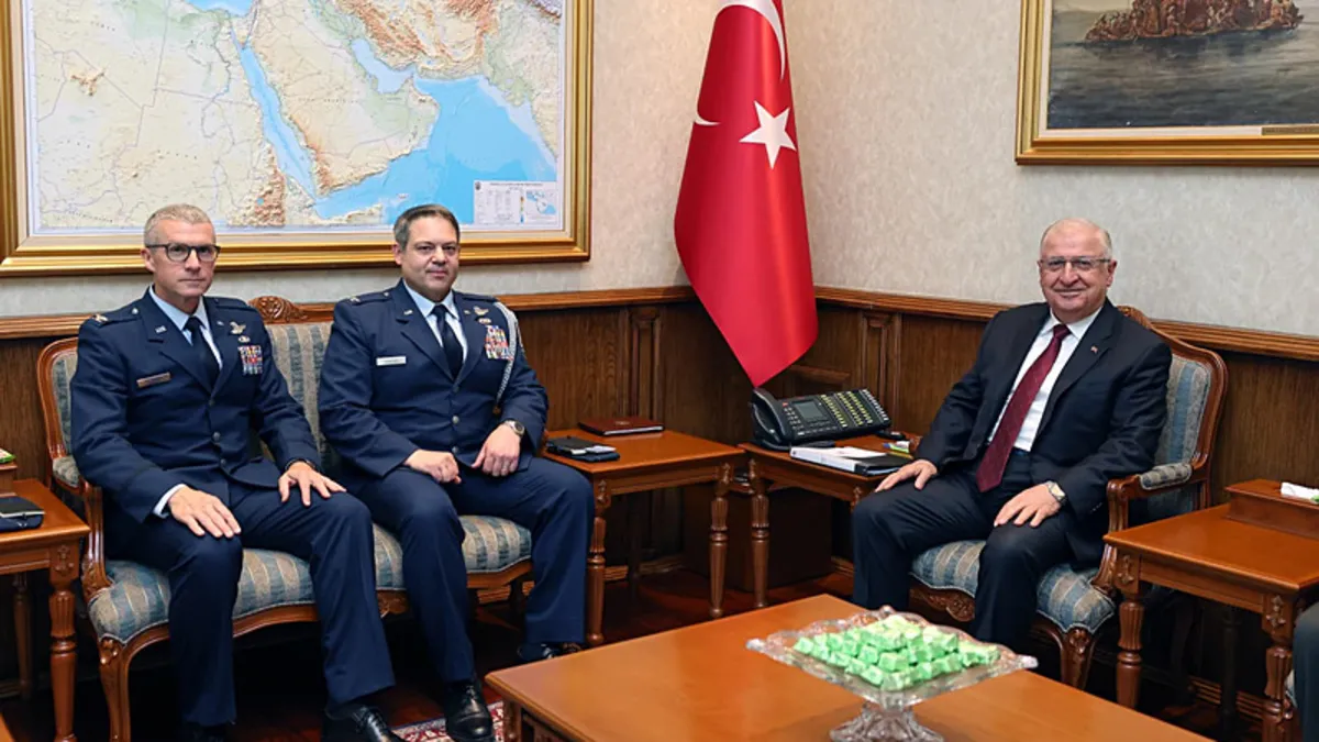 Bakan Güler'den kritik kabul: ABD'li askeri heyetle görüştü